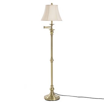 Antique Swing Arm Floor Lamp