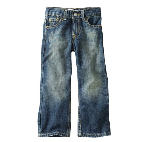 toddler black levi jeans