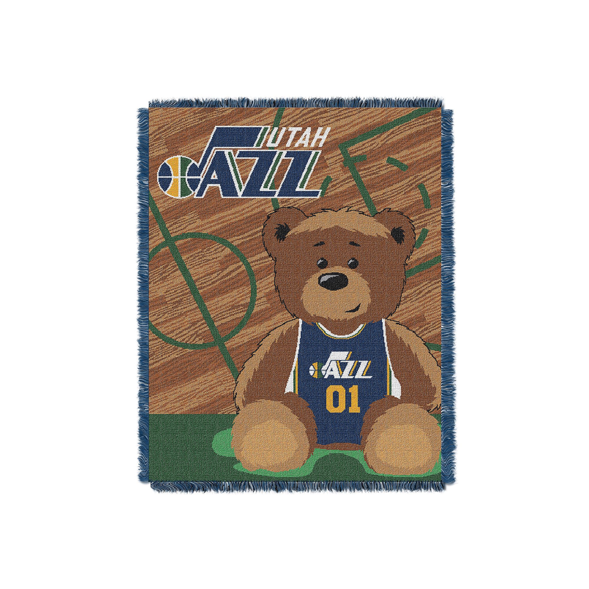 Utah Jazz Baby Jacquard Throw, Jaz Team
