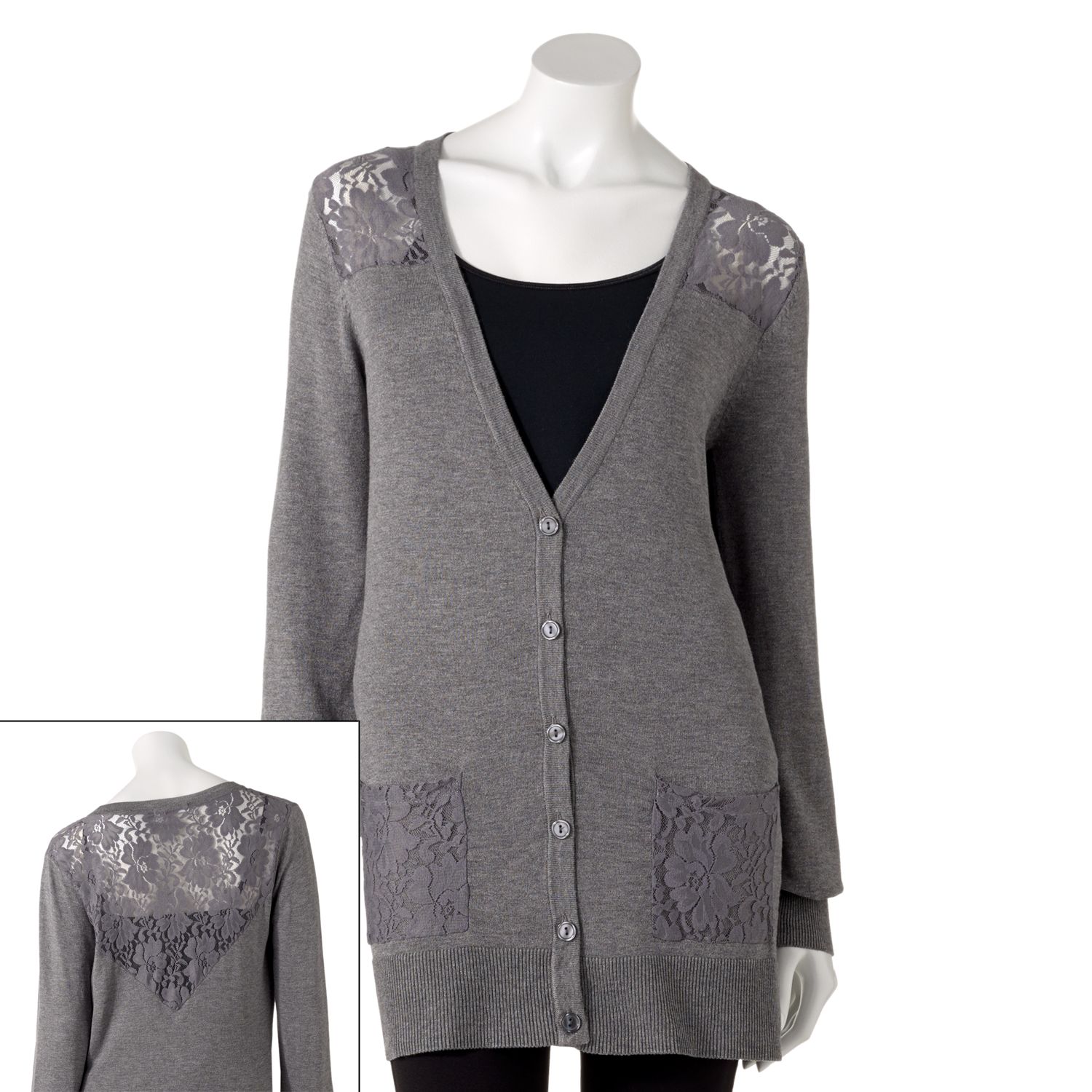 kohls junior cardigans