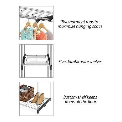 Whitmor Double Rod Closet