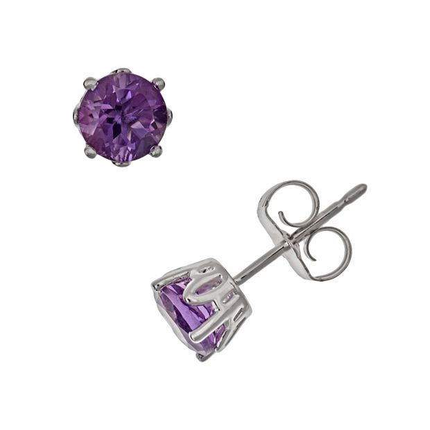 African 2024 amethyst earrings