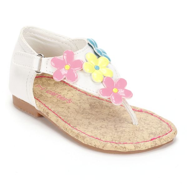 Toddler Girl Carter's Daisy Thong Sandalss