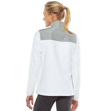 Women's FILA SPORT® Colorblock Biella Print Performance Fleece Jacket