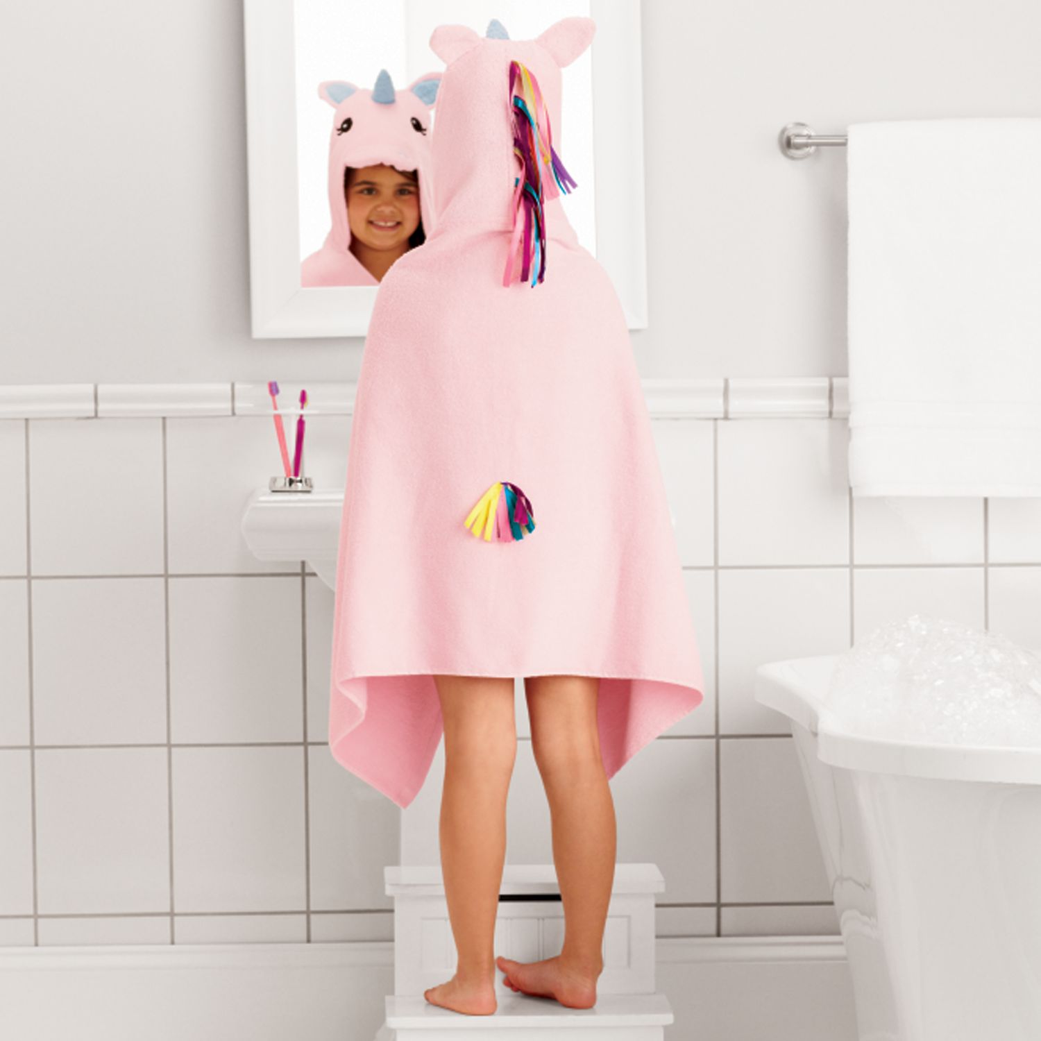 unicorn bath wrap