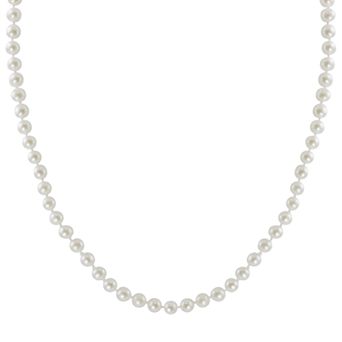 PearLustre by Imperial 10k Gold Freshwater Cultured Pearl Necklace - 16"