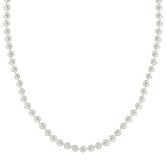 PearLustre by Imperial 10k Gold Freshwater Cultured Pearl Necklace - 18"