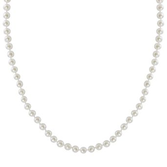 PearLustre by Imperial 10k Gold Freshwater Cultured Pearl Necklace - 18"