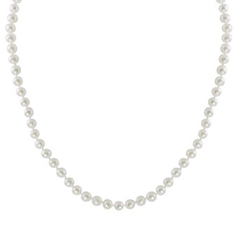 PearLustre by Imperial 10k Gold Freshwater Cultured Pearl Necklace - 30"