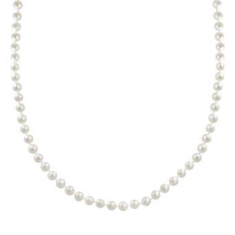 PearLustre by Imperial 10k Gold Freshwater Cultured Pearl Necklace - 23''