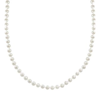 PearLustre by Imperial 10k Gold Freshwater Cultured Pearl Necklace - 30''