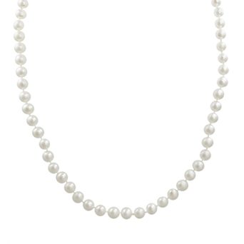 PearLustre by Imperial 10k Gold Freshwater Cultured Pearl Necklace - 16"