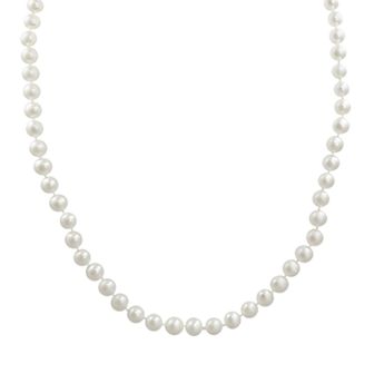PearLustre by Imperial 10k Gold Freshwater Cultured Pearl Necklace - 23''