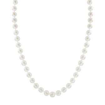 PearLustre by Imperial 10k Gold Freshwater Cultured Pearl Necklace - 16''
