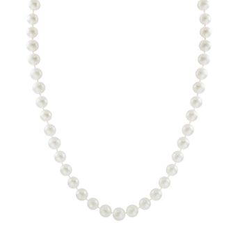 PearLustre by Imperial 10k Gold Freshwater Cultured Pearl Necklace - 16''
