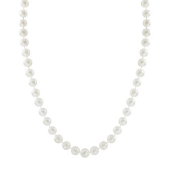 PearLustre by Imperial 10k Gold Freshwater Cultured Pearl Necklace - 23''