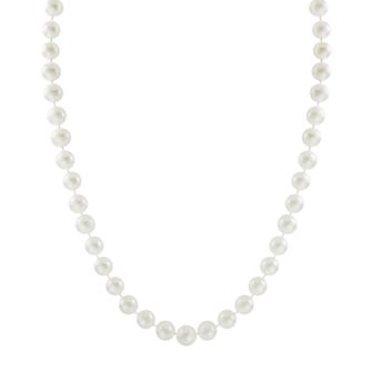 PearLustre by Imperial 10k Gold Freshwater Cultured Pearl Necklace - 30''