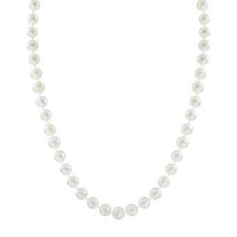 PearLustre by Imperial 10k Gold Freshwater Cultured Pearl Necklace - 30''