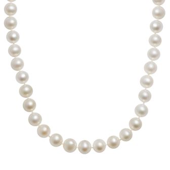 PearLustre by Imperial 10k Gold Freshwater Cultured Pearl Necklace - 23''
