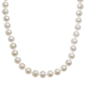 PearLustre by Imperial 10k Gold Freshwater Cultured Pearl Necklace - 30''
