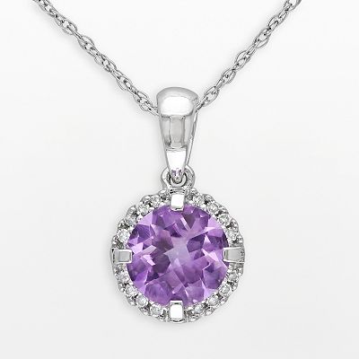 Amethyst necklace kohls outlet