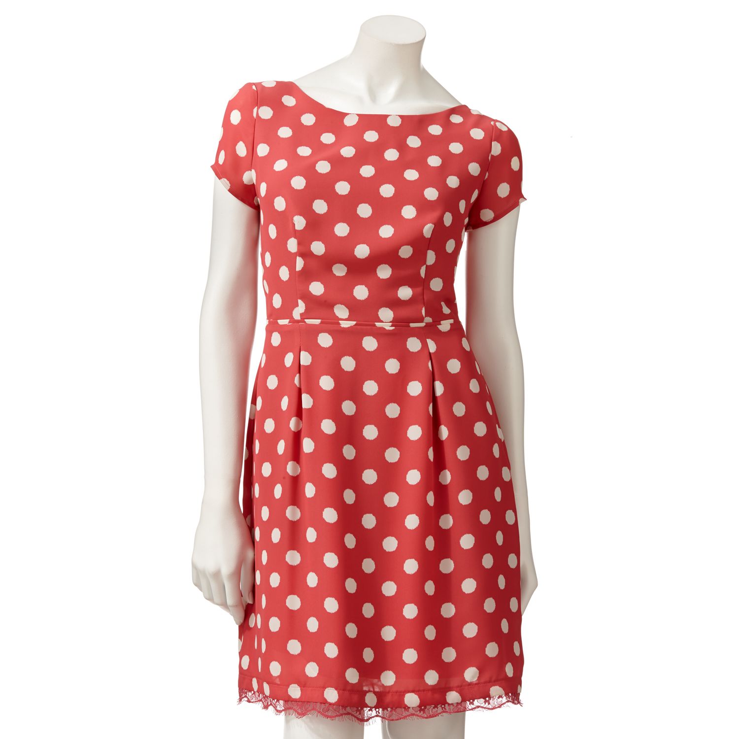 kohls polka dot dress