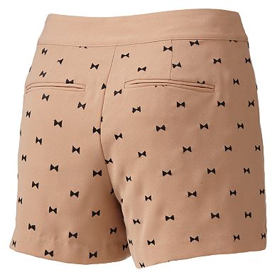 LC Lauren Conrad Bow Shorts