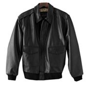 Men's Excelled A-2 Leather Bomber Jacket
