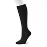 Dr. Motion Ribbed Compression Knee-High Socks