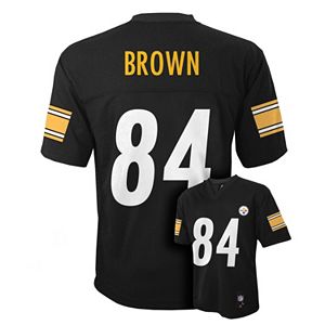 Boys 8-20 Pittsburgh Steelers Antonio Brown NFL Replica Jersey