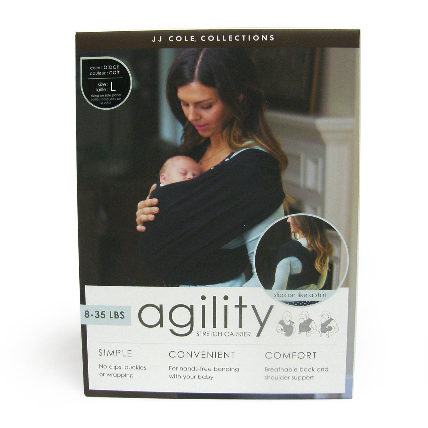 jj cole agility stretch carrier