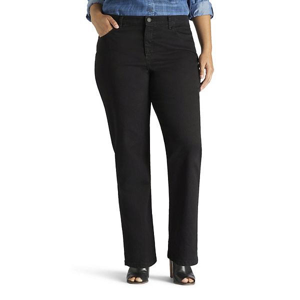 Plus Size Lee® Instantly Slims Straight-Leg Jeans