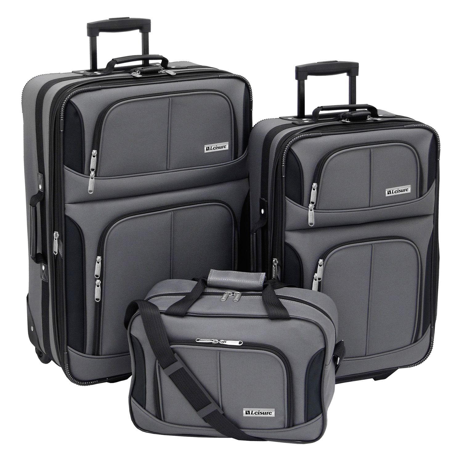 Leisure 3 piece luggage set online