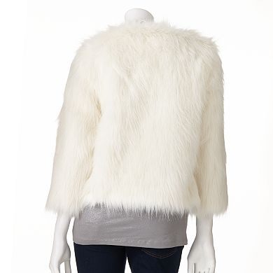 Women's Jennifer Lopez Faux-Fur Jacket
