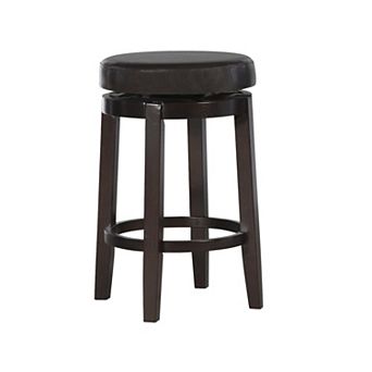 Linon Maya 24 in Swivel Stool