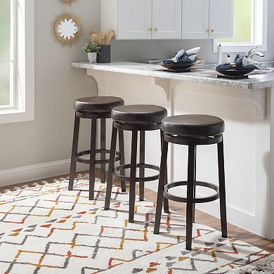 Linon Maya 29-in. Swivel Stool