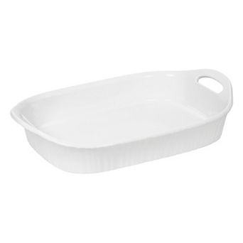 CorningWare French White 3-qt Oblong Baking Dish