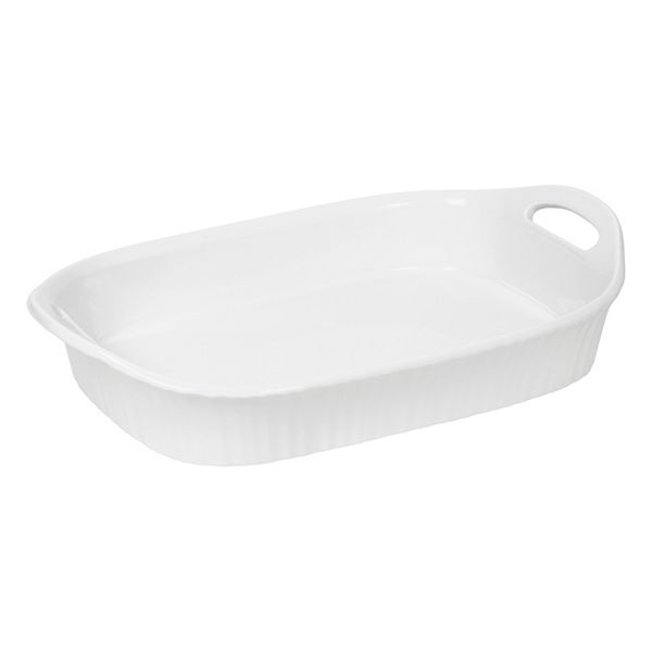 CorningWare French White 3qt. Oblong Baking Dish