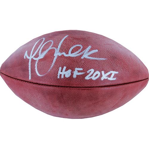 Steiner Sports Marshall Faulk NFL Duke Football with ”HOF 20XI” Inscription