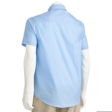 Men's Lee School Uniform Slim-Fit Oxford Button-Down Shirt