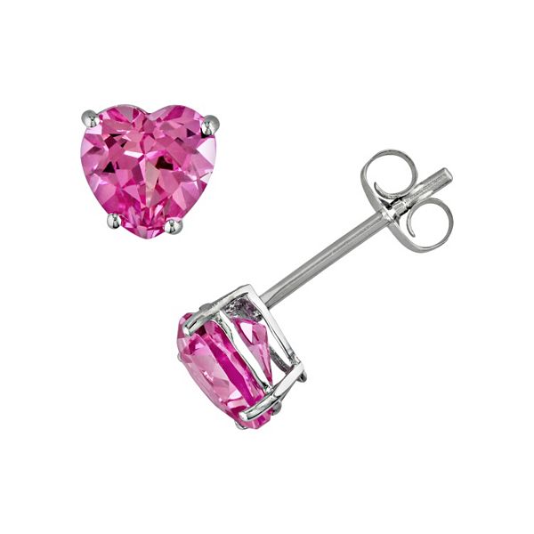 Stud earrings - Metal, glass pearls & strass, gold, pink, pearly white &  crystal — Fashion