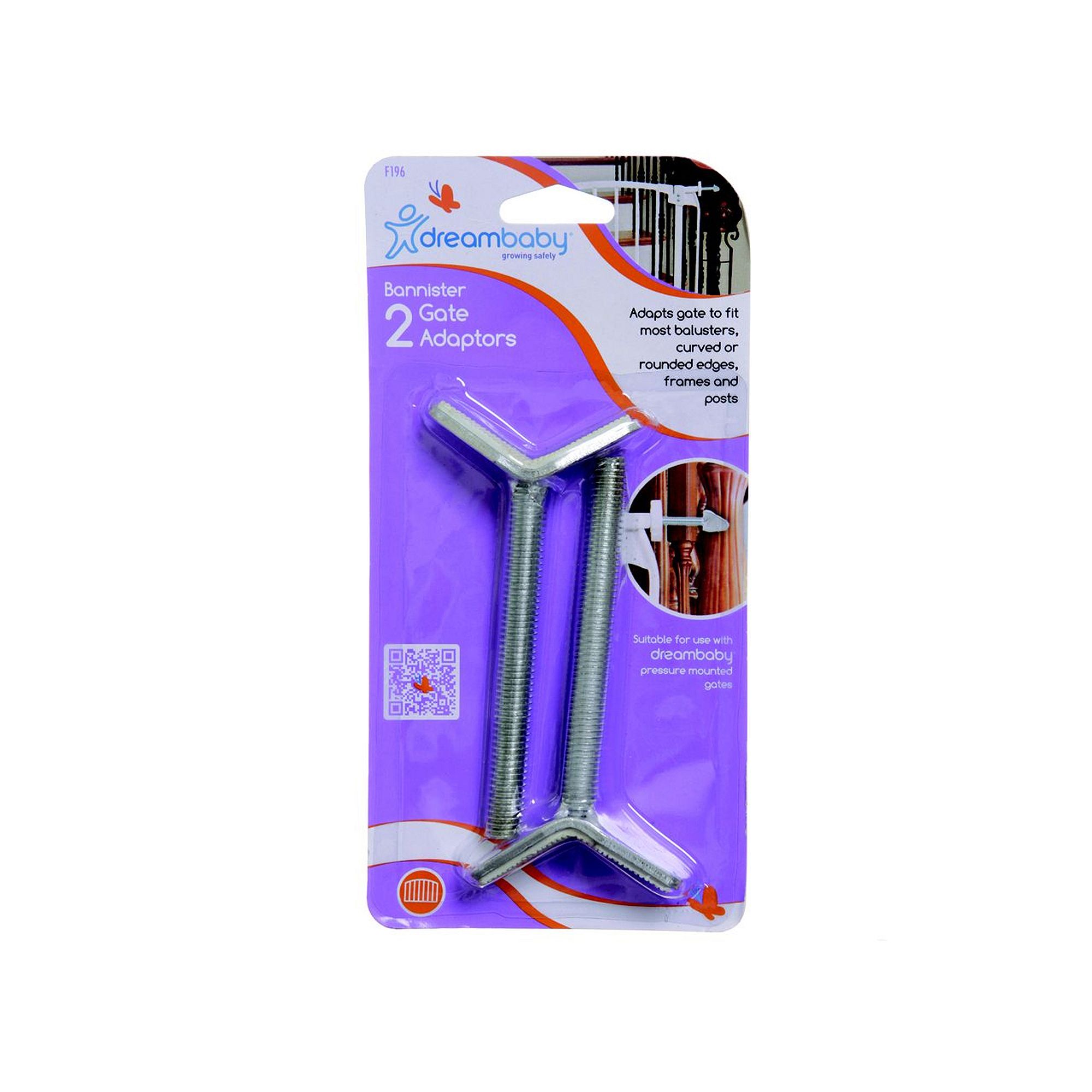 Dreambaby Banister Gate Adapters, Multi