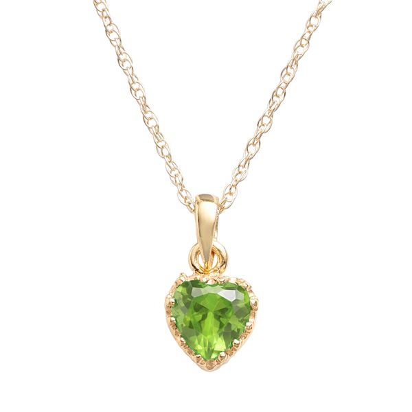 Kohls peridot deals jewelry