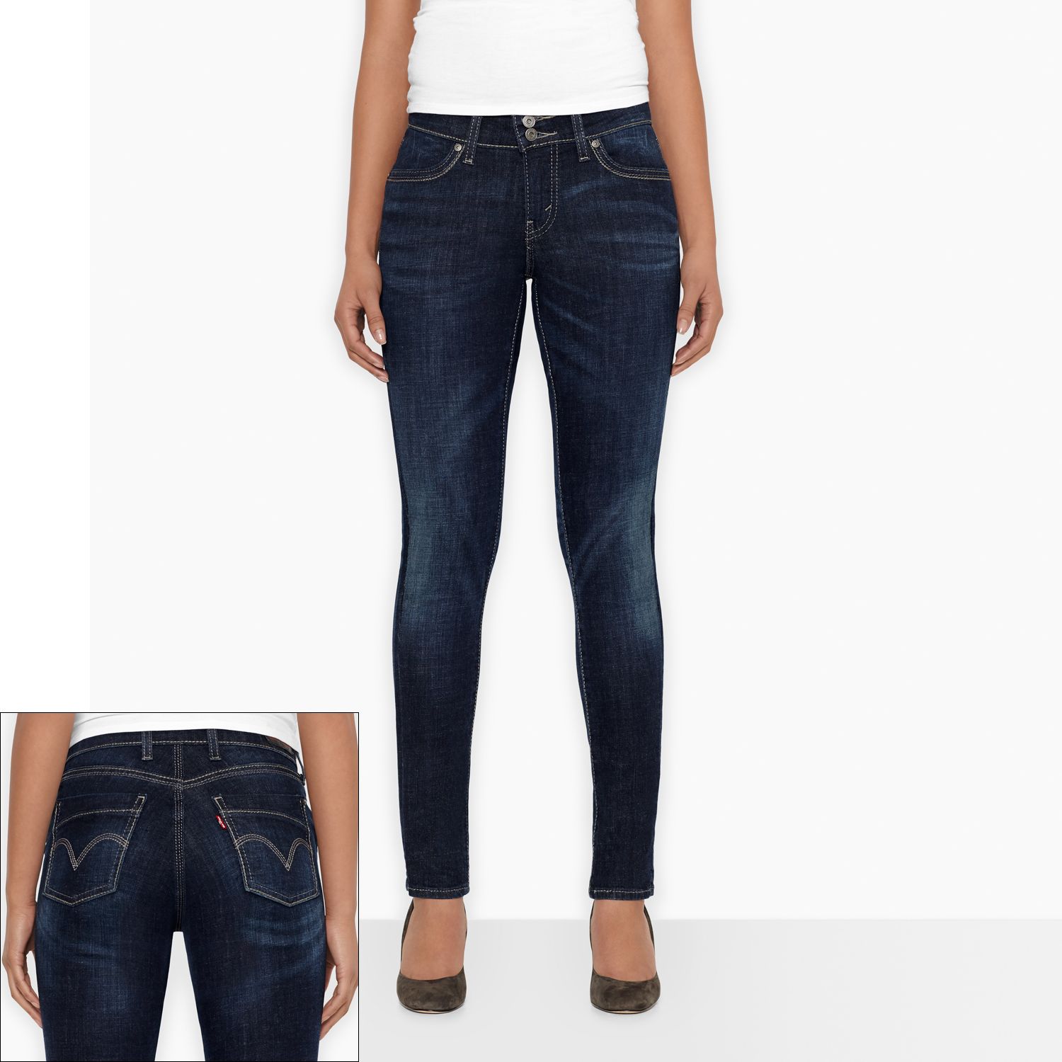 levi's curvy skinny jeans