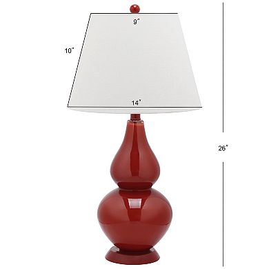 Safavieh Cybil Double Gourd 2-pc. Table Lamp Set