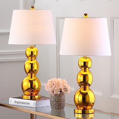 Safavieh Jayne Three Sphere 2-pc. Glass Table Lamp Set