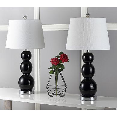 Safavieh Jayne Three Sphere 2-pc. Glass Table Lamp Set