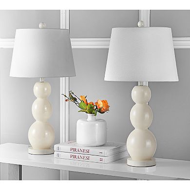 Safavieh Jayne Three Sphere 2-pc. Glass Table Lamp Set