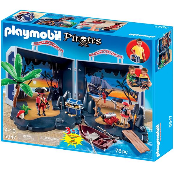 Playmobil Pirate Treasure Chest Playset 5947 - roblox valor large playset