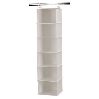 Household Essentials 6-Compartment Hanging Organizer Bag